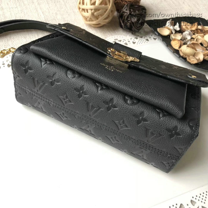 Louis Vuitton Monogram Empreinte VAVIN PM Noir M52271