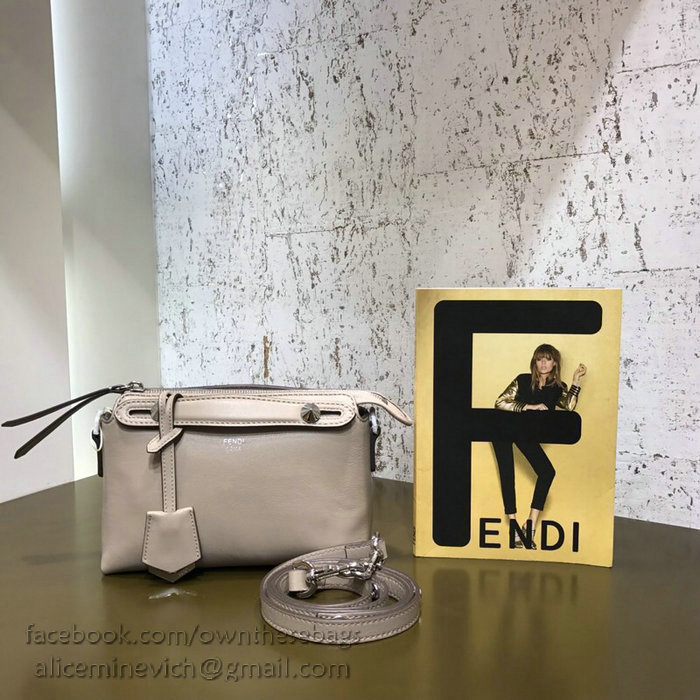 Fendi By The Way Mini Boston Bag Beige F81492