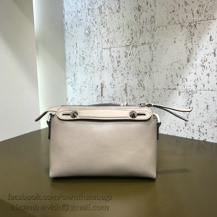 Fendi By The Way Mini Boston Bag Beige F81492