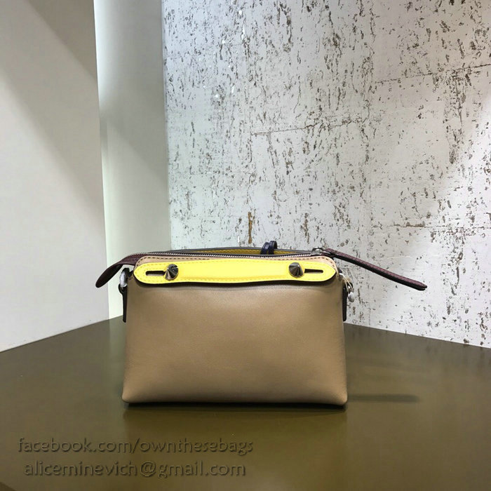 Fendi By The Way Mini Boston Bag Khaki F81492