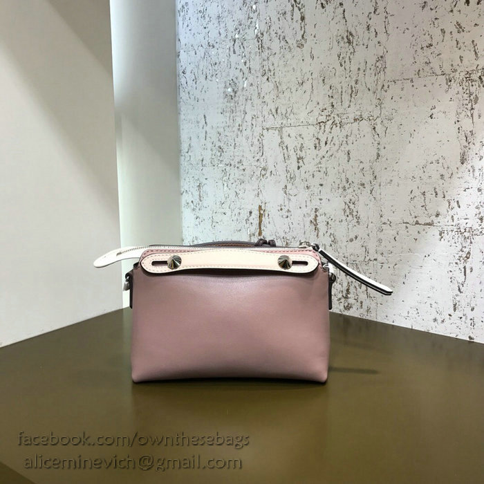 Fendi By The Way Mini Boston Bag Nude F81492