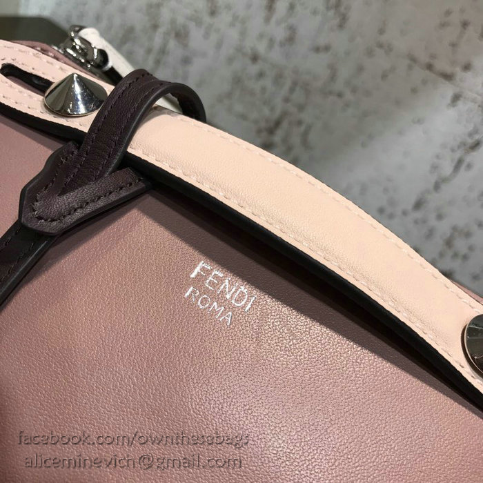 Fendi By The Way Mini Boston Bag Nude F81492