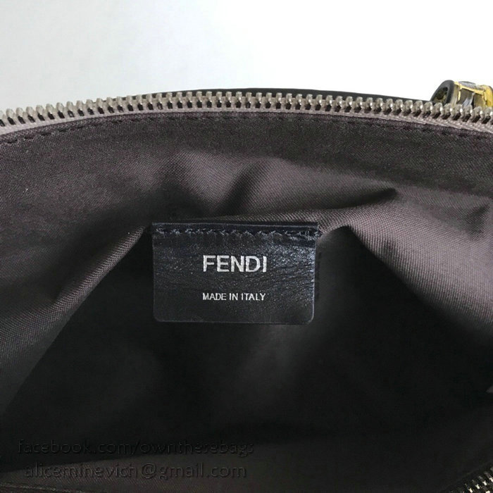 Fendi By The Way Regular Boston Bag Grey F871491