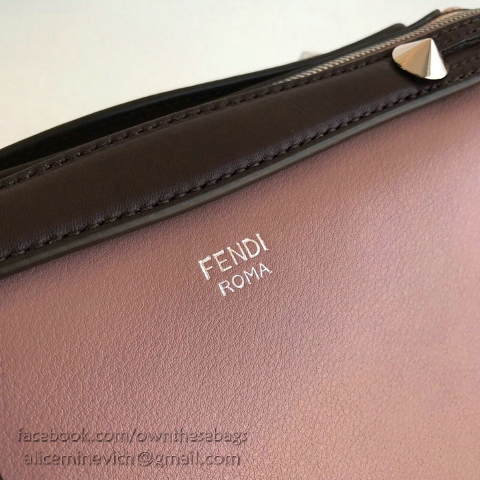 Fendi By The Way Regular Boston Bag Nude F81491