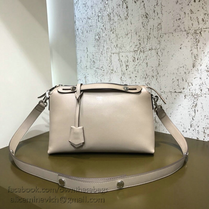 Fendi By The Way Regular Boston Bag Off-white F81491