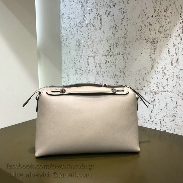 Fendi By The Way Regular Boston Bag Off-white F81491