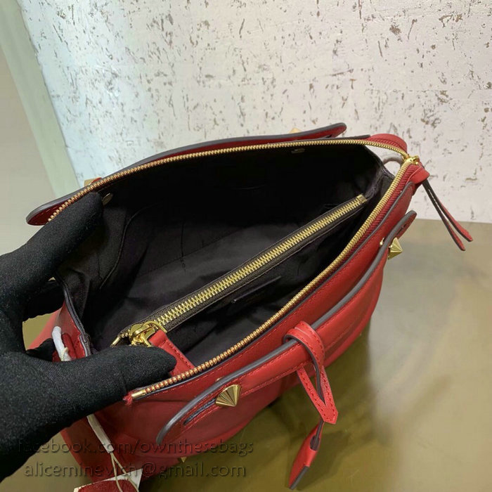 Fendi By The Way Regular Boston Bag Red F811491