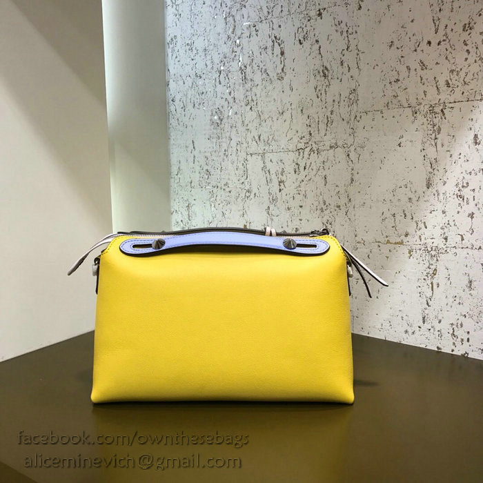 Fendi By The Way Regular Boston Bag Yellow F81491