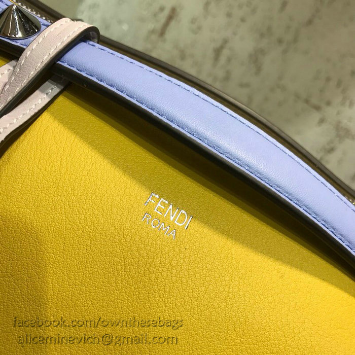 Fendi By The Way Regular Boston Bag Yellow F81491