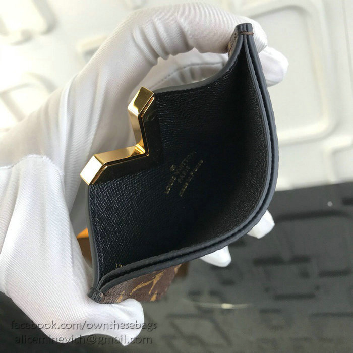 Louis Vuitton Kimono Card Holder Noir M56173