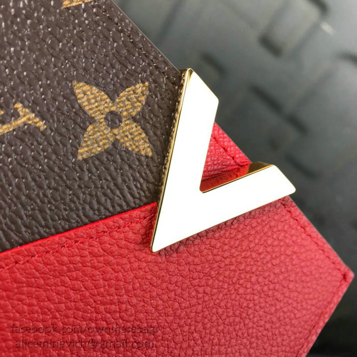 Louis Vuitton Kimono Card Holder Red M56173