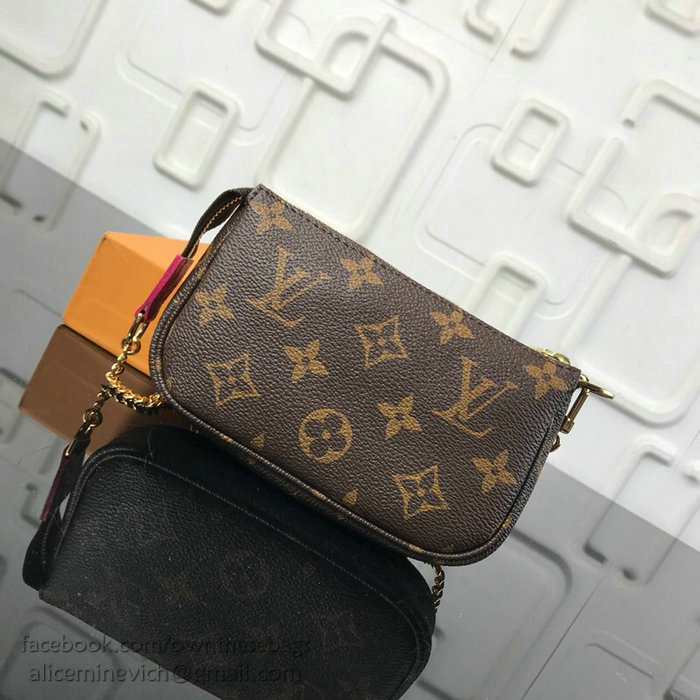 Louis Vuitton Monogram Canvas Mini Pochette Accessoires M67769