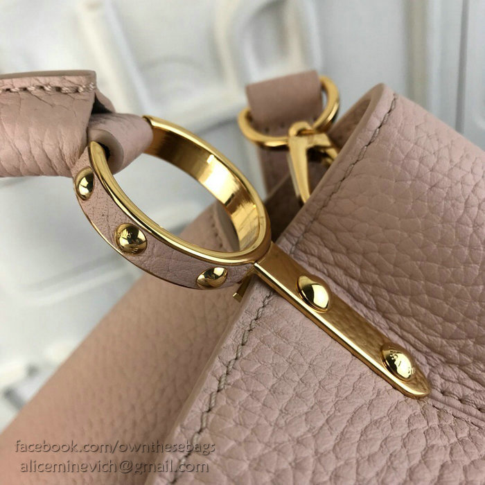 Louis Vuitton Taurillon Leather Capucines BB Pink M52451