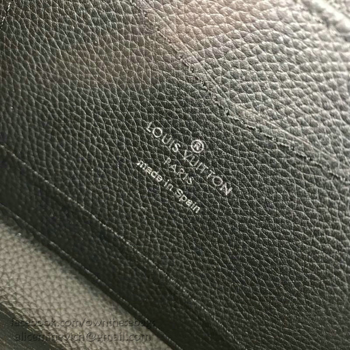 Louis Vuitton Zippy Lockme Noir M63816