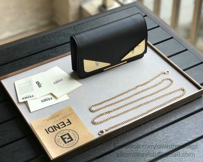 Fendi Wallet on Chain Black F803491