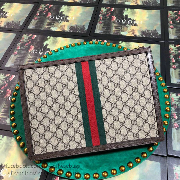 Gucci GG Supreme Portfolio 523359