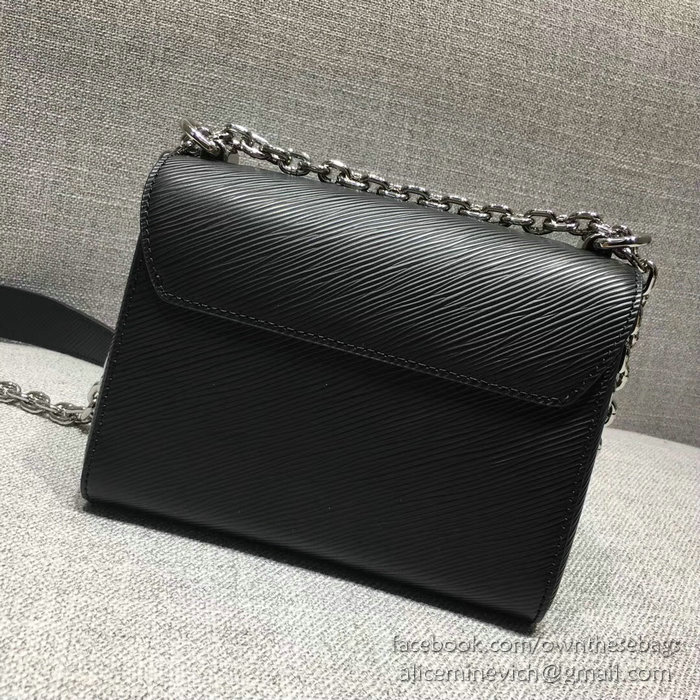 Louis Vuitton Epi Leather Twist PM Noir M50273