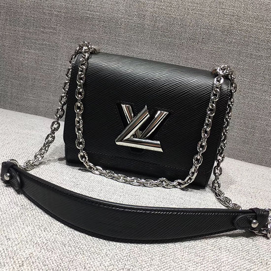 Louis Vuitton Epi Leather Twist PM Noir M50273