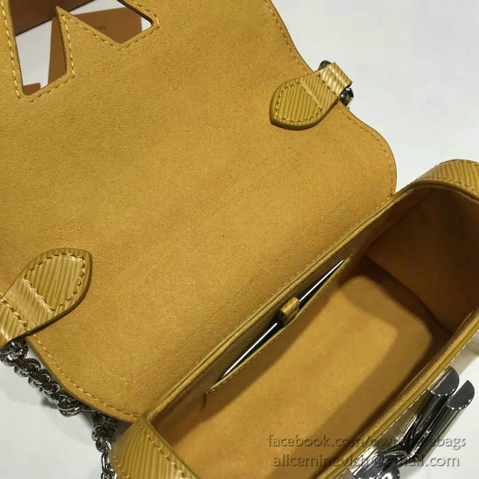 Louis Vuitton Epi Leather Twist PM Yellow M50273