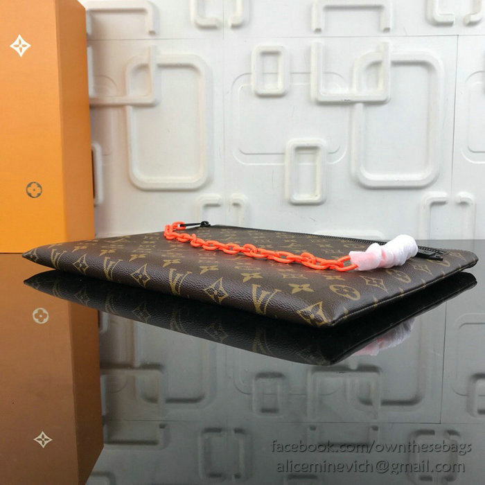 Louis Vuitton Monogram Canvas Clutch M62293