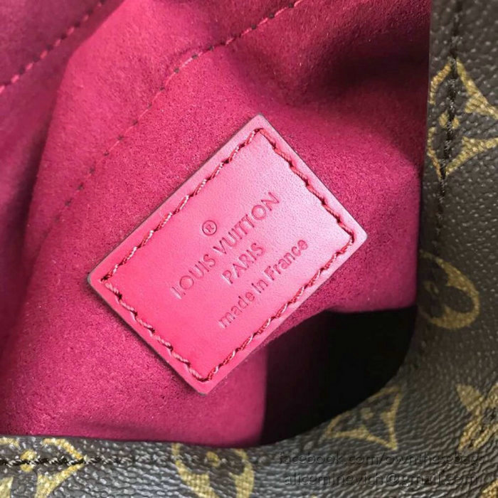 Louis Vuitton Monogram Canvas Poche Noe Mng Fuchsia M43445