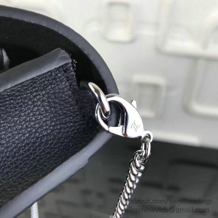 Louis Vuitton Pochette Mylockme Chain Noir M63471