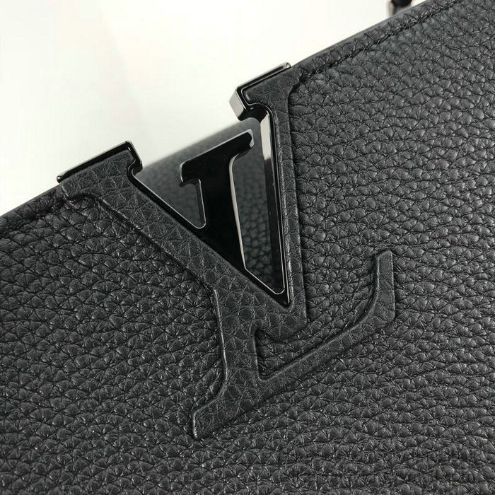 Louis Vuitton Taurillon Leather Capucines BB Noir M94517