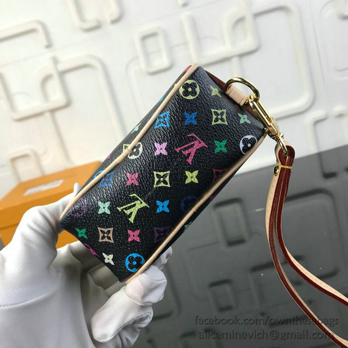 Louis Vuitton Trousse Wapity Pouch Bag Black M58030