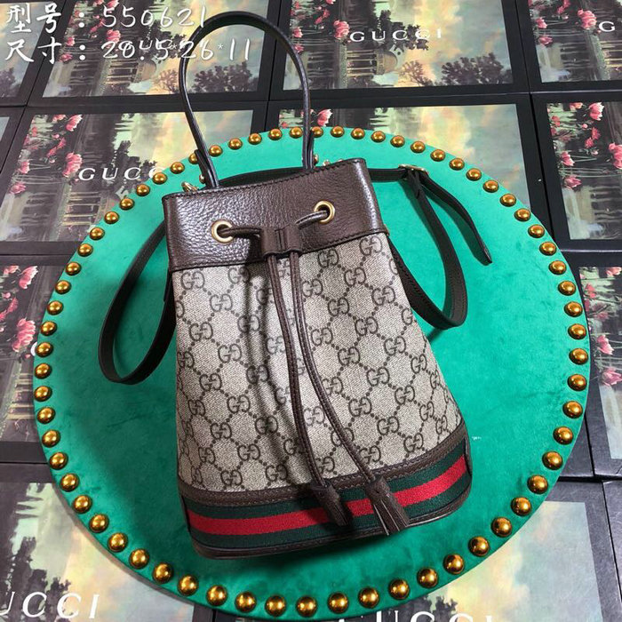 Gucci Ophidia Small GG Bucket Bag 550621