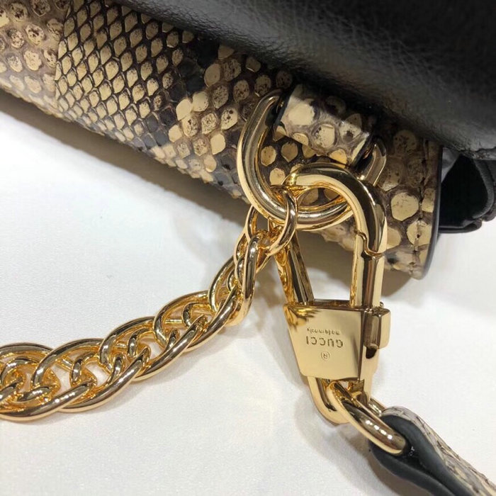 Gucci Snake Medium Double Shoulder Bag 524822