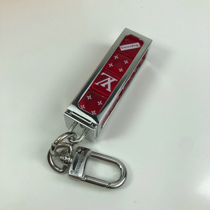 Louis Vuitton Bag Charm and Key Holder Red MP2072