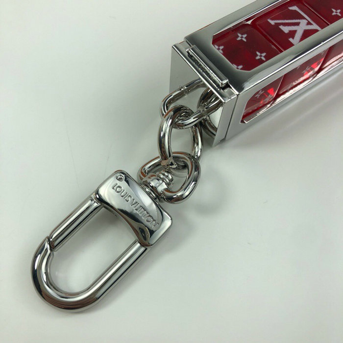 Louis Vuitton Bag Charm and Key Holder Red MP2072