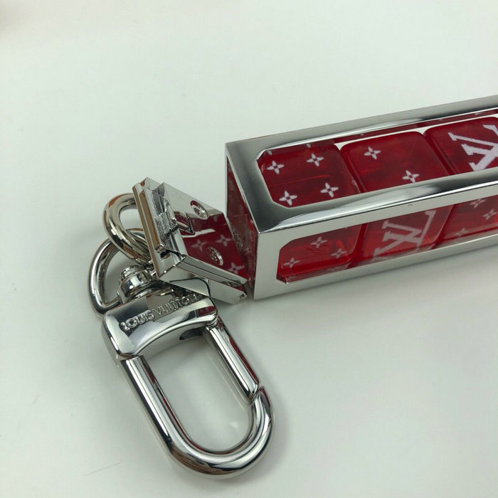 Louis Vuitton Bag Charm and Key Holder Red MP2072