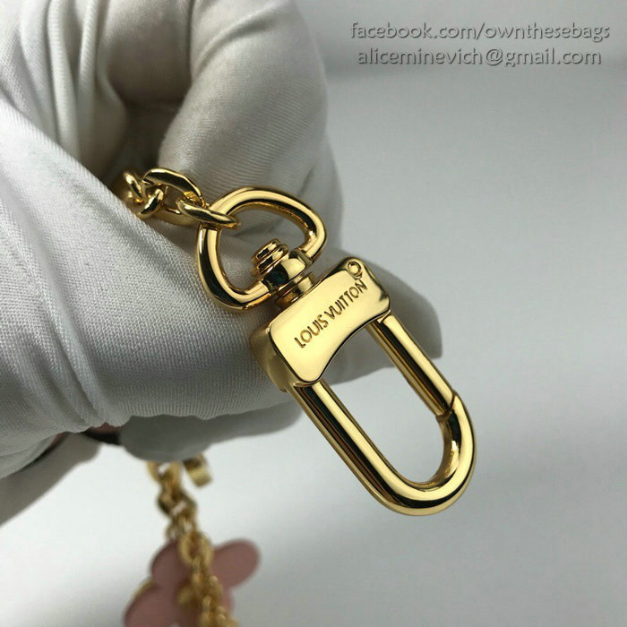 Louis Vuitton Blooming Flowers Chain Bag Charm and Key Holder M63086