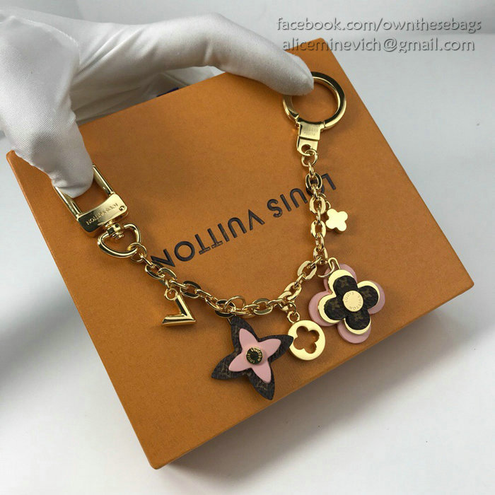 Louis Vuitton Blooming Flowers Chain Bag Charm and Key Holder M63086