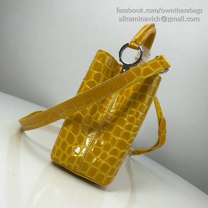 Louis Vuitton Calfskin Capucines Mini Yellow N94227