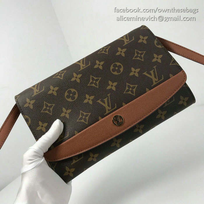 Louis Vuitton Monogram Canvas Bordeaux 2Way M51798