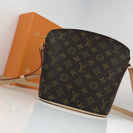 Louis Vuitton Monogram Canvas Drouot Shoulder Bag M51290