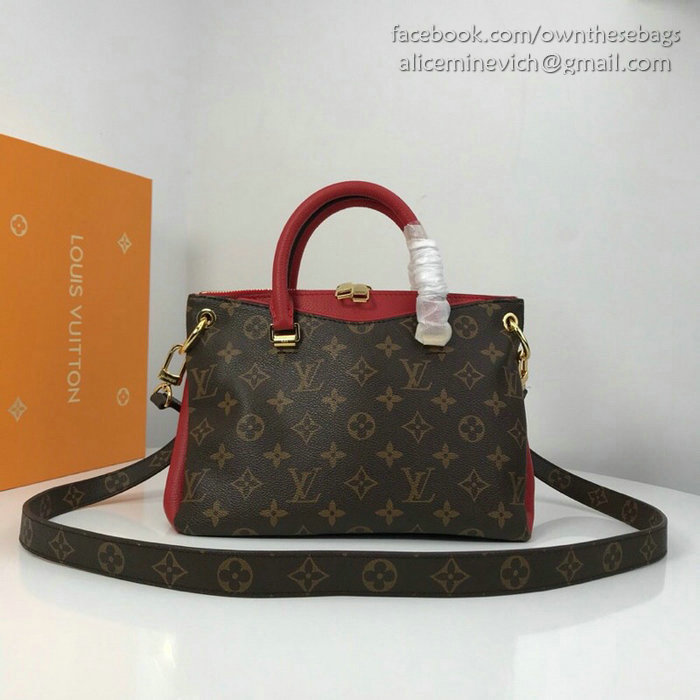 Louis Vuitton Monogram Canvas Pallas BB Red M42961