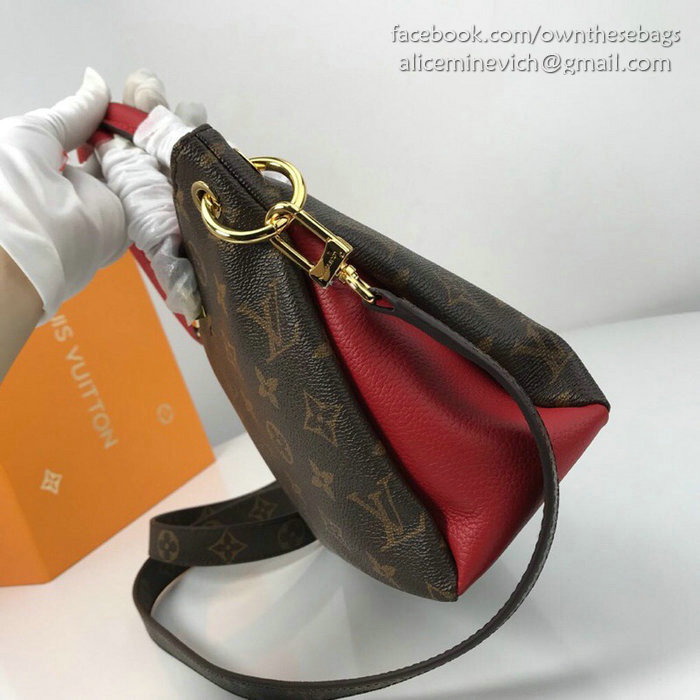 Louis Vuitton Monogram Canvas Pallas BB Red M42961