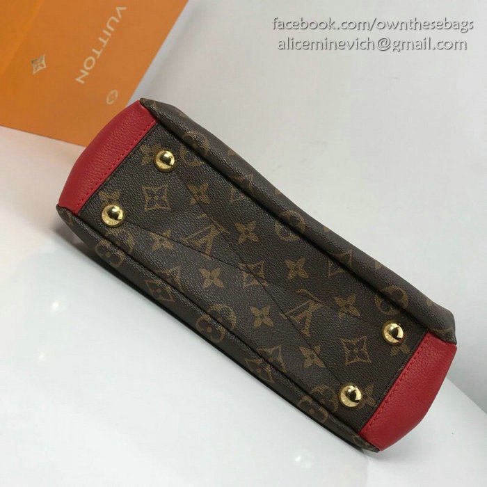 Louis Vuitton Monogram Canvas Pallas BB Red M42961