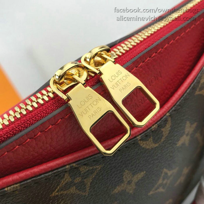 Louis Vuitton Monogram Canvas Pallas BB Red M42961