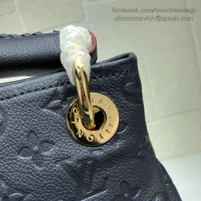 Louis Vuitton Monogram Empreinte Artsy MM Blue M41066