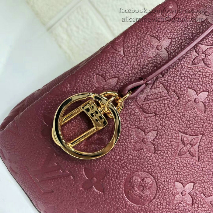 Louis Vuitton Monogram Empreinte Artsy MM Burgundy M41066