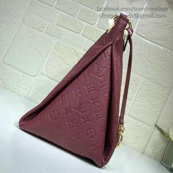 Louis Vuitton Monogram Empreinte Artsy MM Burgundy M41066