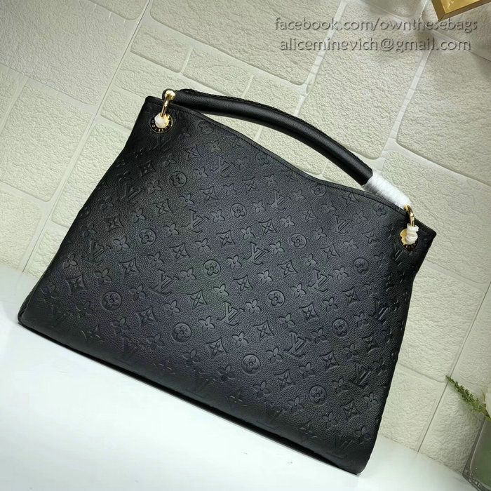 Louis Vuitton Monogram Empreinte Artsy MM Noir M41066