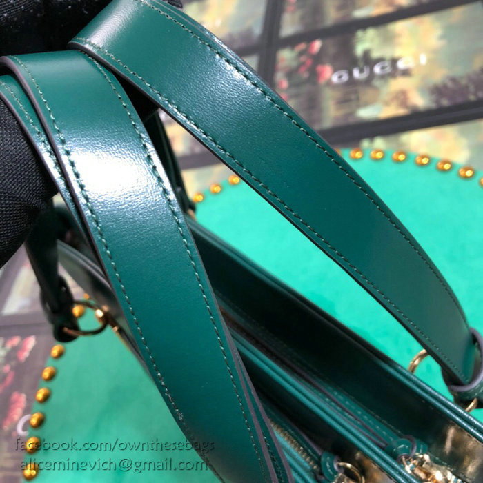 Gucci Arli Large Top Handle Bag Green 550130