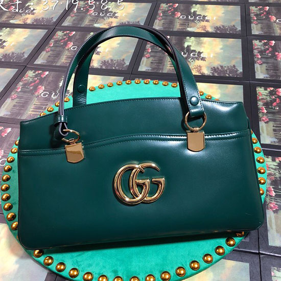 Gucci Arli Large Top Handle Bag Green 550130