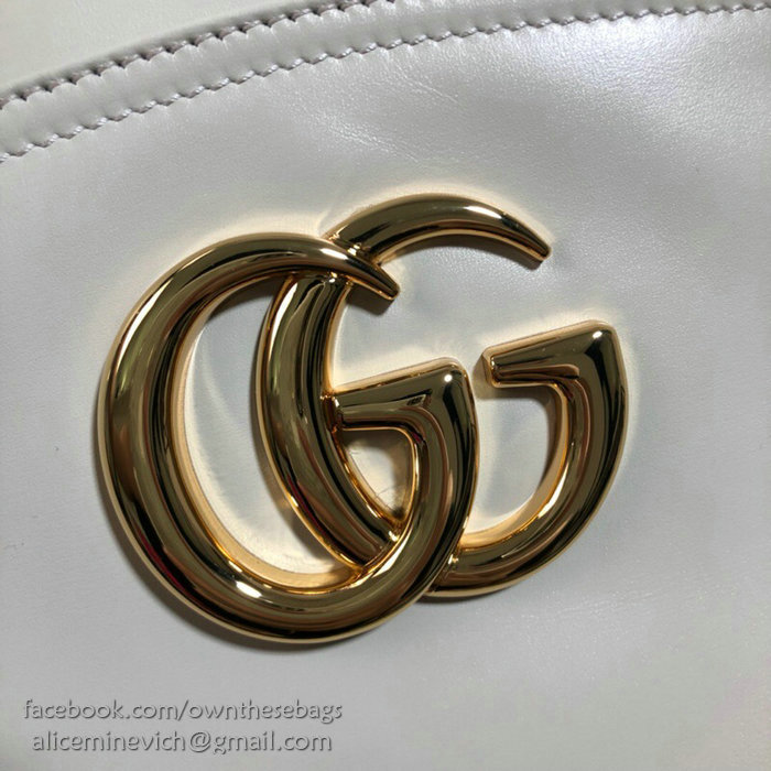 Gucci Arli Large Top Handle Bag White 550130