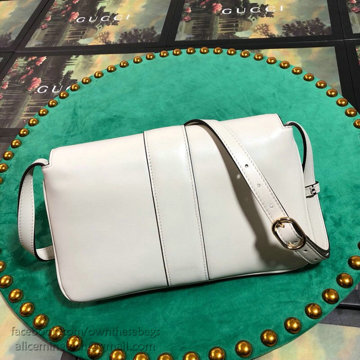 Gucci Arli Small Shoulder Bag White 550129